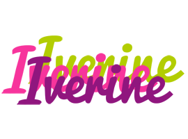 Iverine flowers logo