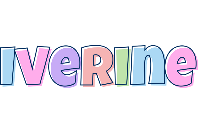 Iverine pastel logo