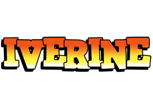 Iverine sunset logo