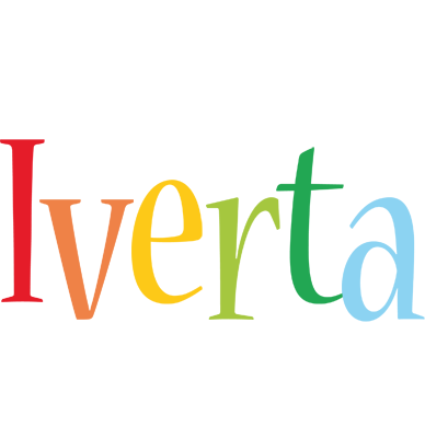 Iverta birthday logo