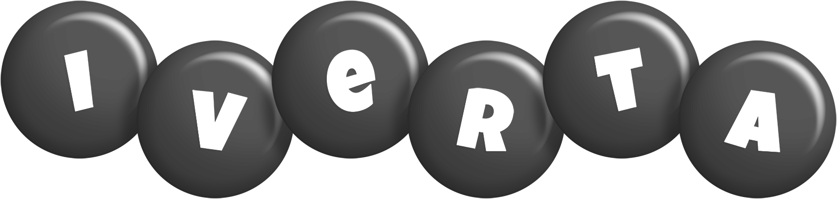 Iverta candy-black logo