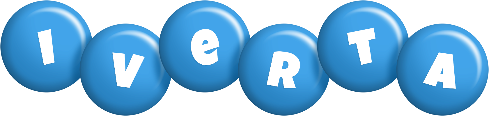 Iverta candy-blue logo