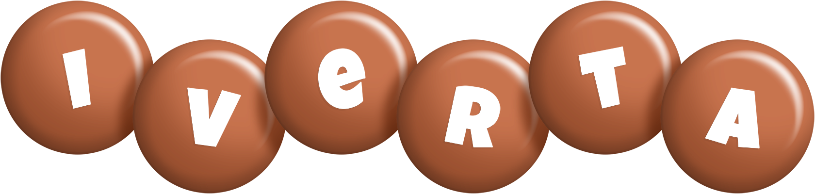 Iverta candy-brown logo