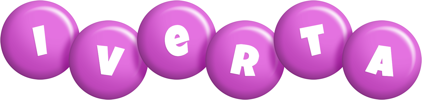 Iverta candy-purple logo