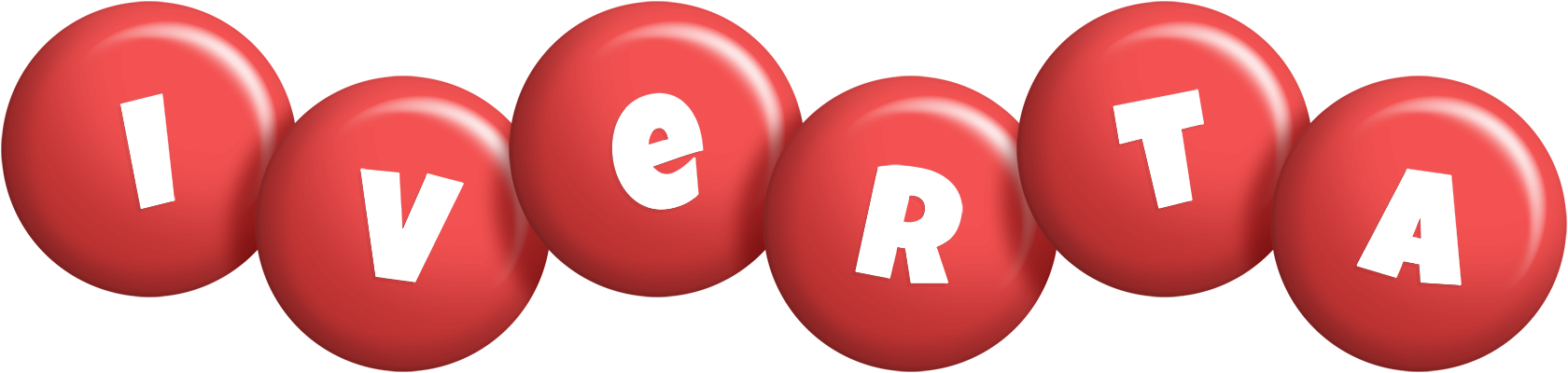 Iverta candy-red logo