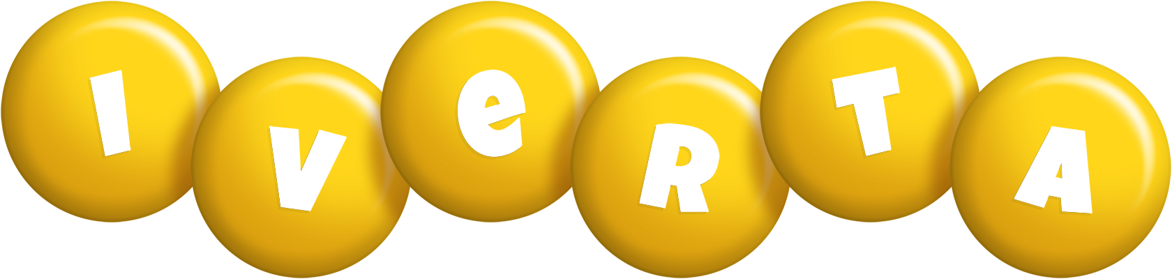 Iverta candy-yellow logo