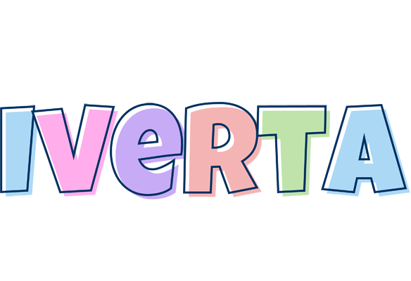 Iverta pastel logo