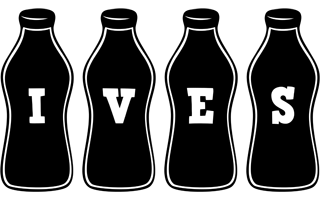 Ives bottle logo