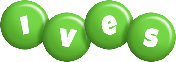 Ives candy-green logo