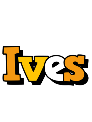 Ives cartoon logo