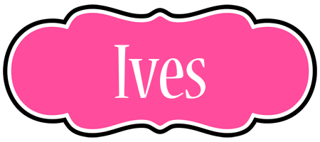 Ives invitation logo