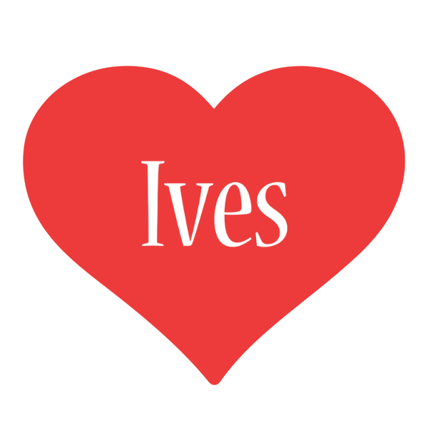 Ives love logo