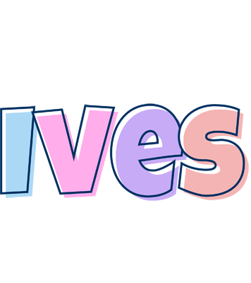 Ives pastel logo