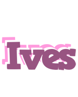 Ives relaxing logo