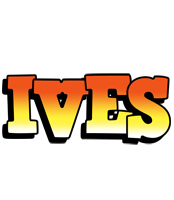 Ives sunset logo