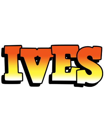 Ives sunset logo