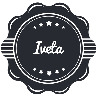 Iveta badge logo