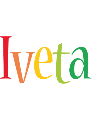 Iveta birthday logo