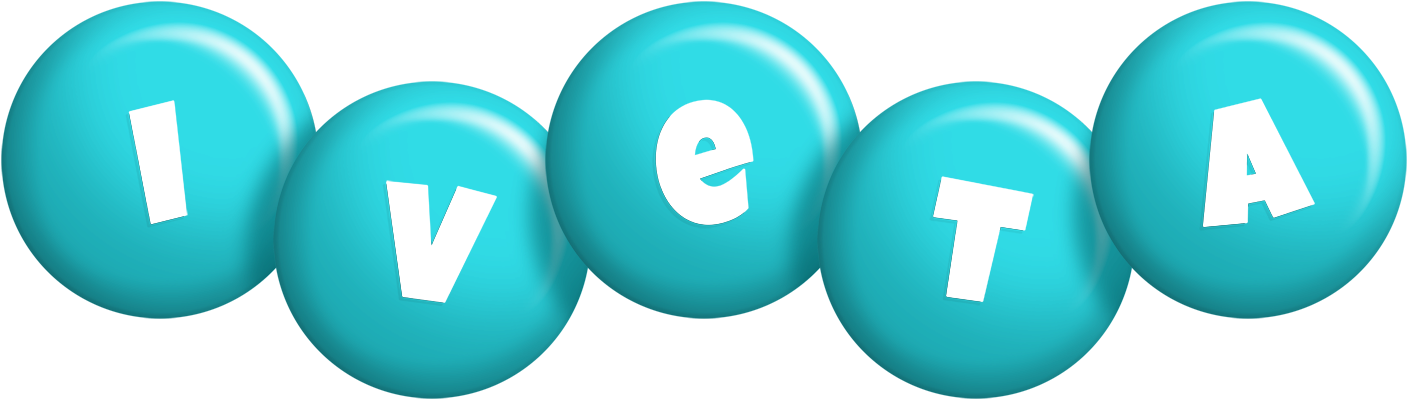 Iveta candy-azur logo