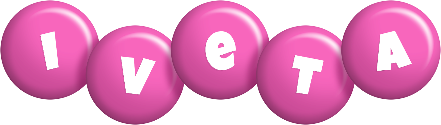 Iveta candy-pink logo