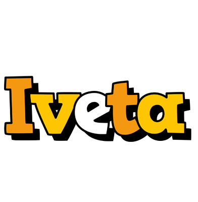 Iveta cartoon logo