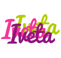 Iveta flowers logo