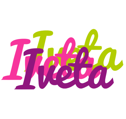 Iveta flowers logo