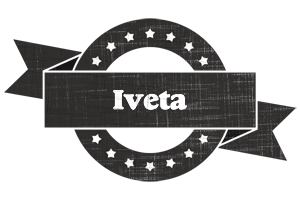 Iveta grunge logo