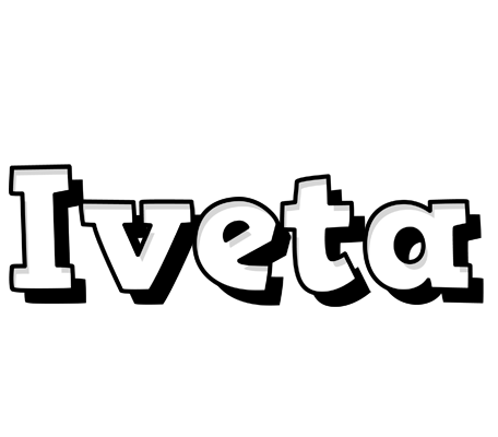 Iveta snowing logo