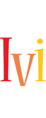 Ivi birthday logo