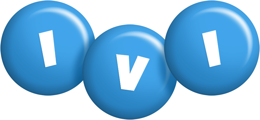 Ivi candy-blue logo