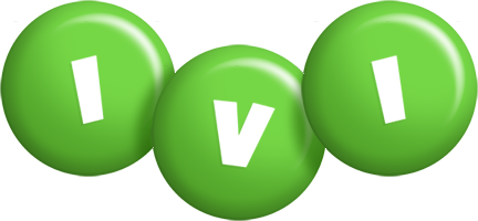 Ivi candy-green logo