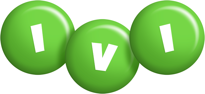 Ivi candy-green logo