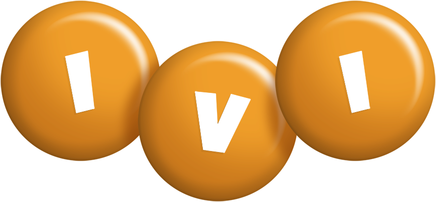 Ivi candy-orange logo