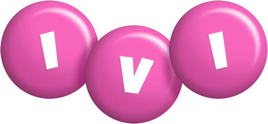 Ivi candy-pink logo