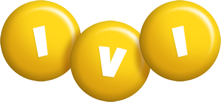 Ivi candy-yellow logo