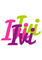Ivi flowers logo