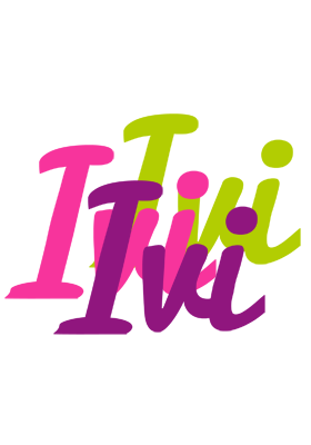 Ivi flowers logo