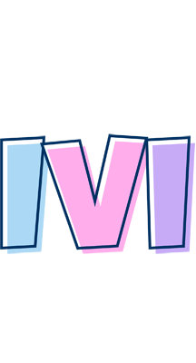 Ivi pastel logo