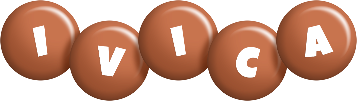 Ivica candy-brown logo