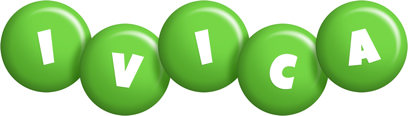 Ivica candy-green logo