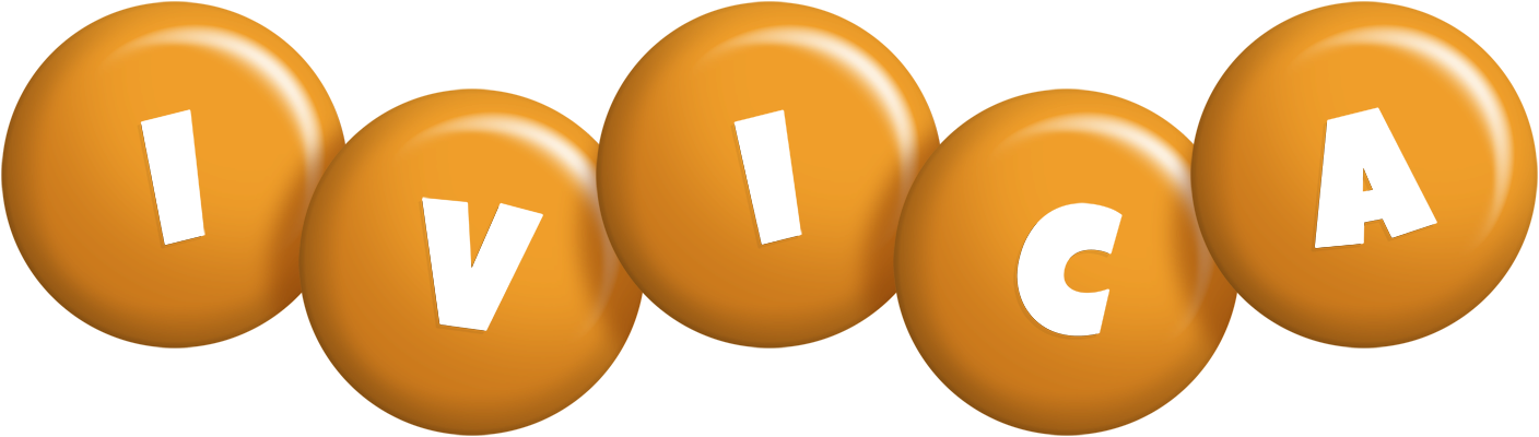 Ivica candy-orange logo