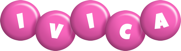 Ivica candy-pink logo