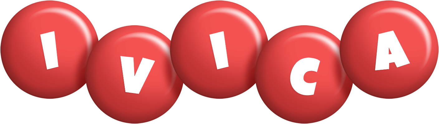 Ivica candy-red logo