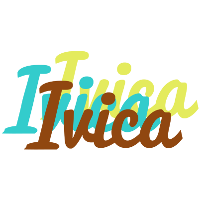 Ivica cupcake logo