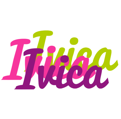 Ivica flowers logo