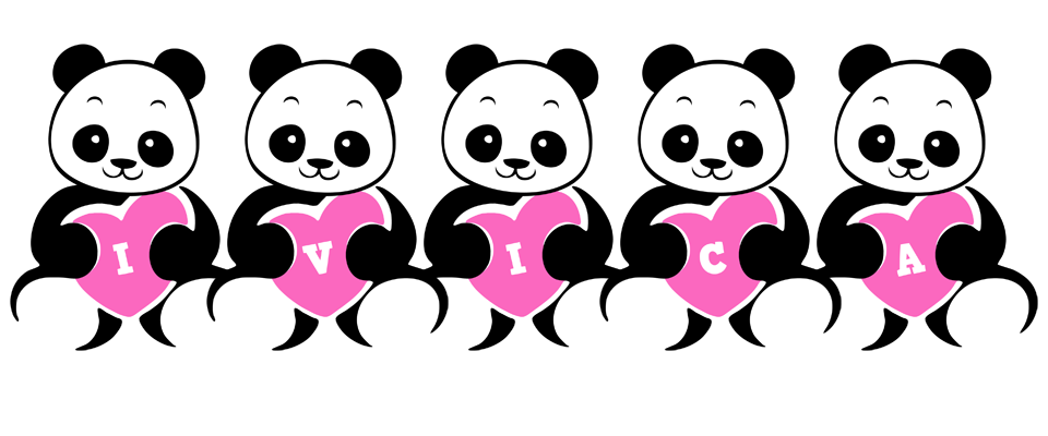 Ivica love-panda logo