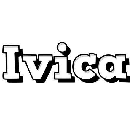 Ivica snowing logo