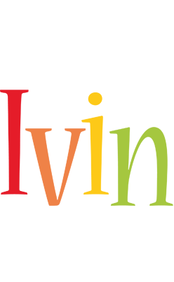 Ivin birthday logo