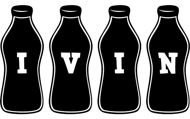 Ivin bottle logo